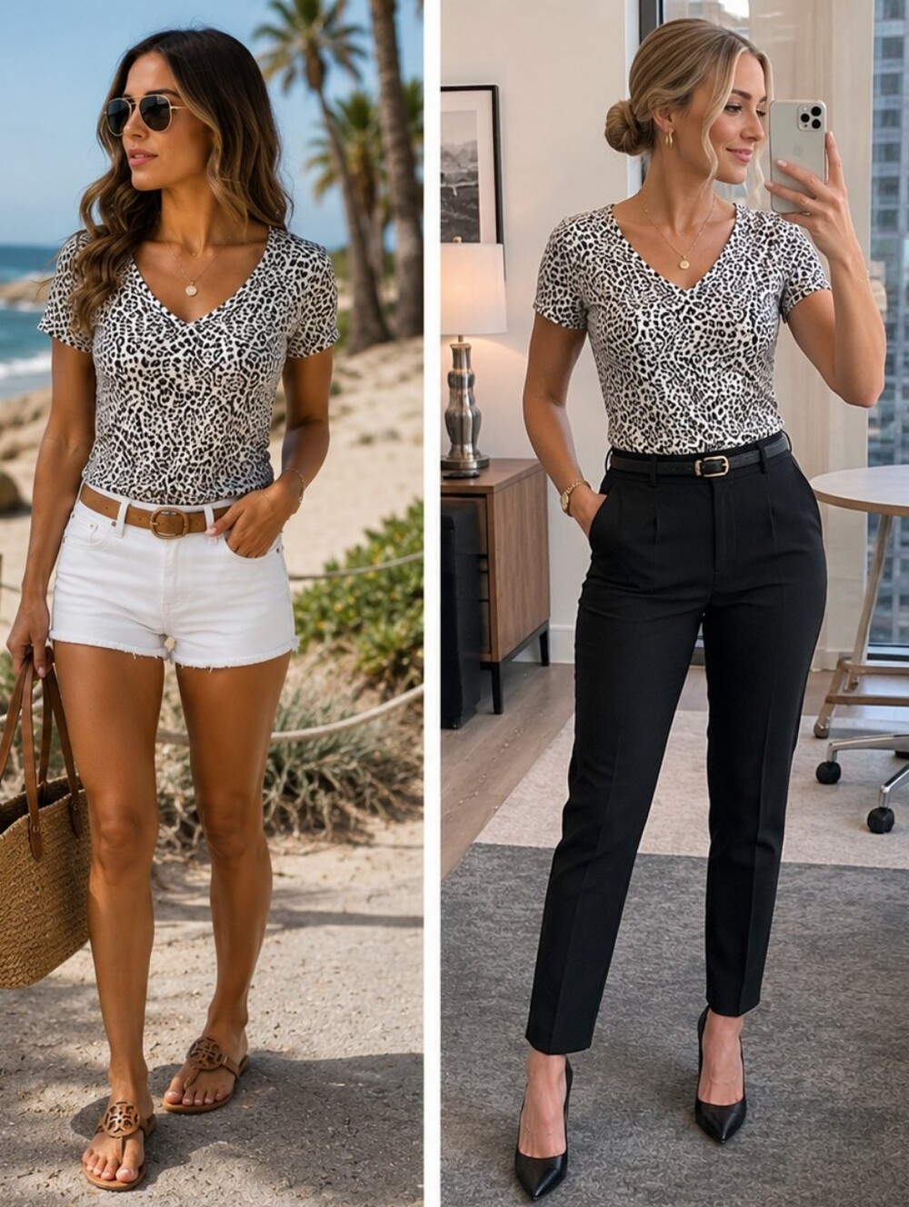 VERA BRADLEY VNECK TOP